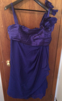 JS Collections Blue Prom Dress size 16