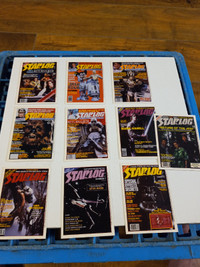 Vintage Star Wars Trading Cards Starlog 1993 NM Covers 10