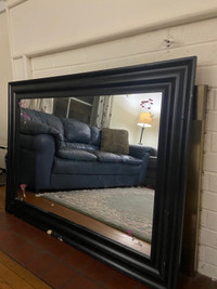 Large black mirror
