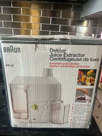Braun Juice Extractor, View more