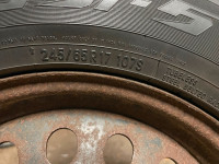 Toyo 65R17 Winter tires on rims