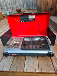 poele-grill coleman pour camping