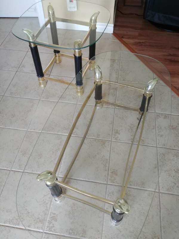 Tables de salon en verre Tables basses Sherbrooke Kijiji