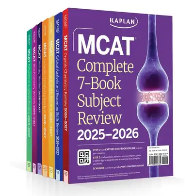 Kaplan MCAT Complete 7-Book Subject Review 2025-2026, View more