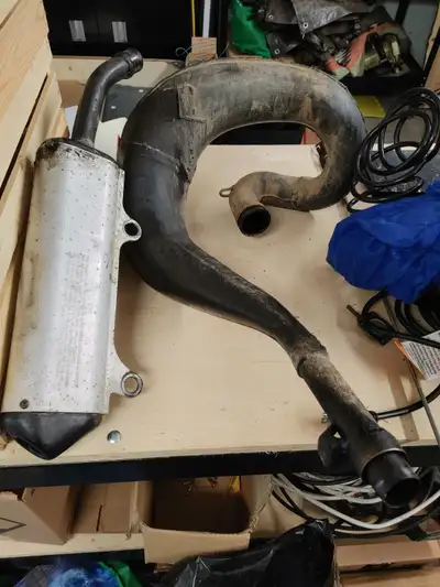 Stock pipe and silencer from 2002 RM 250. Good shape $200 firm