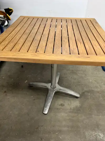 slat bar table, View more