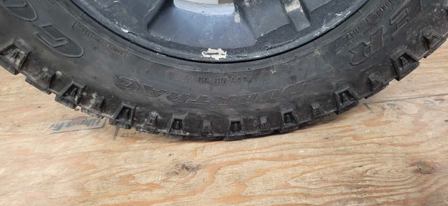 Set of 4- 18" Tires. Goodyear Wrangler Duratrac w/ Alloy Rims in Tires & Rims in Trenton - Image 2