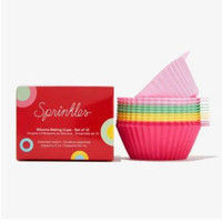 NIB Sprinkles Silicone baking cups set of 12 retail $25USD 
