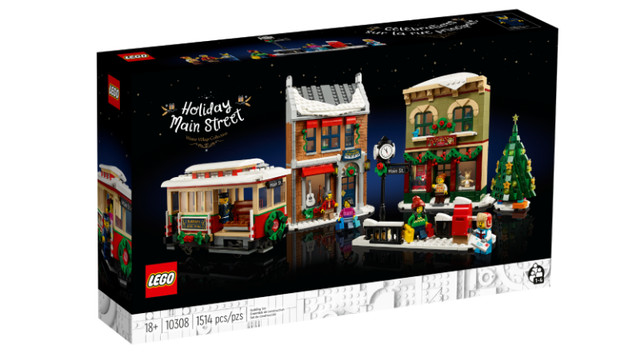 LEGO Icon Holiday Main Street 10308 Christmas Winter Village NEW in Toys & Games in Calgary - Image 2