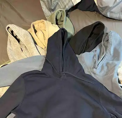 Unisex hoodies 15 each Large