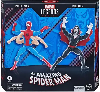 Marvel Legends Spider-man and Morbius - The Amazing Spider-man, View more