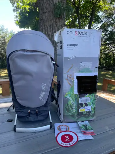 Phil and Teds Escape Child’s Backpack Carrier, View more