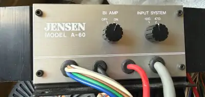 jensen model a-60 amplifier, View more