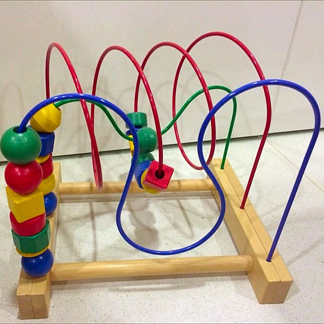Ikea Mula Bead Roller (excellent  condition) in Toys in Markham / York Region