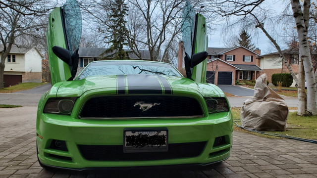 Unique 2014 Ford MUSTANG GSR 6-Speed Manual V6 Vertical Doors in Cars & Trucks in Kingston - Image 2