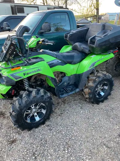 Very good machine, can go through most of everything, all upgrade ,chip, lifted, over size tire, sno...