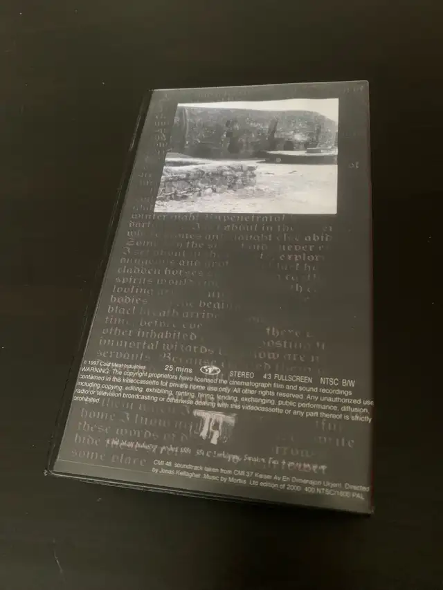 MORTIIS Reisen Til Grotter Og Ødemarker RARE VHS62863738247682121