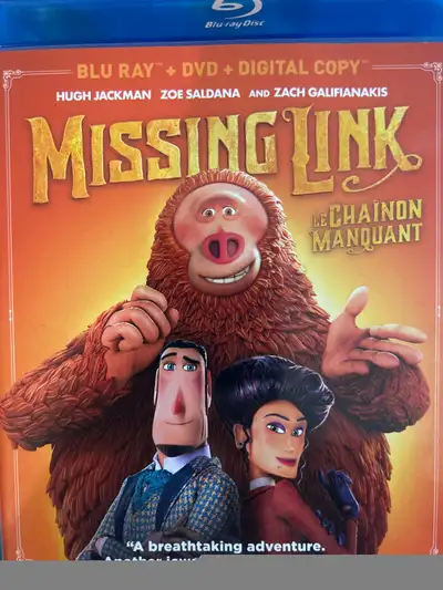 Missing Link Blu-ray bilingue à vendre 10$, View more