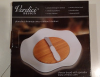 Verdici design  - Cheese Board with Spreader