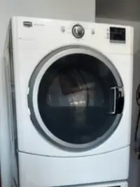 Maytag stackable dryer work condition delivery available