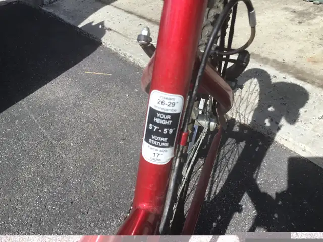 Women SuperCycle Bike SC 1800 17" Frame in Road in Ottawa - Image 4