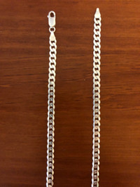 Sterling silver Cuban chain