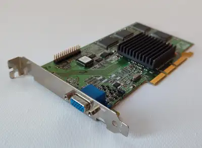 ATI RAGE 128 PRO AGP VGA 16MB VIDEO CARD, View more