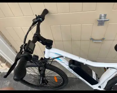 5th Wheel white Mate e-bike , View more