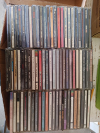Box of 75 Rock cd's