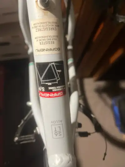 Daughter outgrew it. Hardly used. Stored inside. Paid over 500 new.