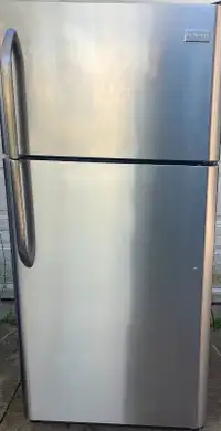 Frigidaire S/S full size fridge- 5 yrs old
