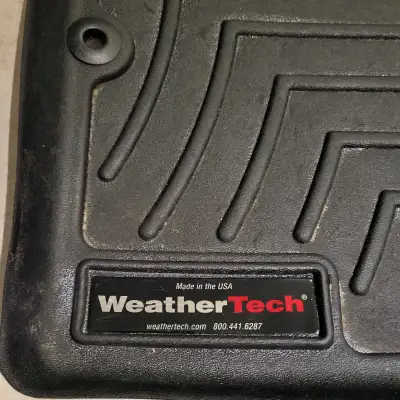 WeatherTech mats for 2008-2012 Hyundai Santa Fe.