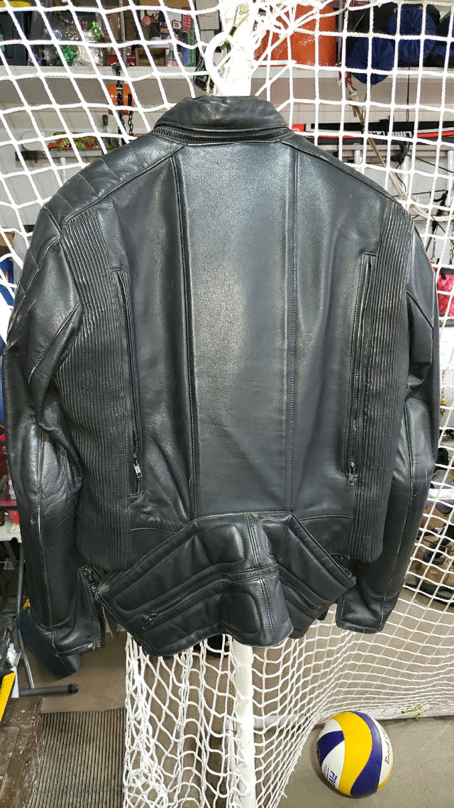 Leather Motorcycle Jacket by Hein Gericke in Men's in Grande Prairie - Image 2