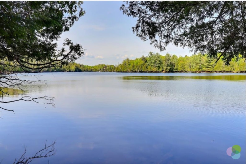 ( RARE ) 150 Acres with Lake Front 1 Hr north of Montreal — photo 1