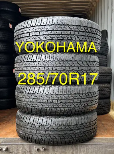 285/70R17 Yokohama Geolander A/T G015 ** NO INSTALL SERVICE ** I DO NOT OFFER INSTALLATION ** 4 NEW...