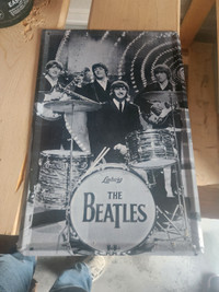 The Beatles metal tin