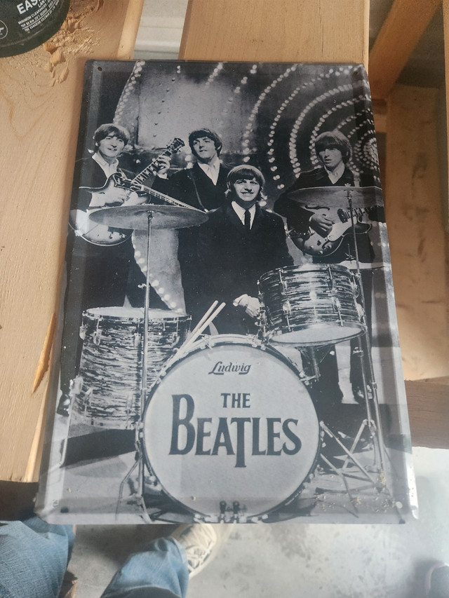 The Beatles metal tin in Arts & Collectibles in Belleville