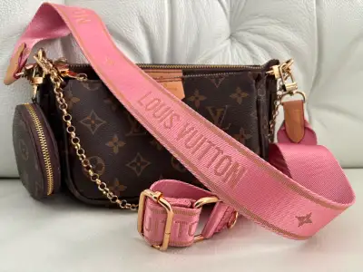 NEW! Louis Vuitton Monogram Multi-Pochette Accessoires Crossbody, View more