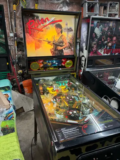 Title says it all! Gottlieb Raven pinball machine, works great, new rubbers, led upgraded features M...