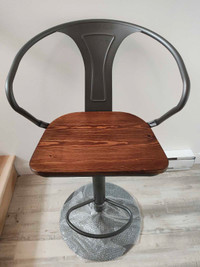Chaise tabouret hauteur ajustable