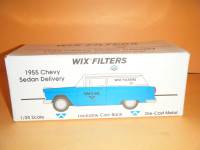 Wix Filters1955 Chevy Sedan Delivery Wagon  Bank Die Cast Toy
