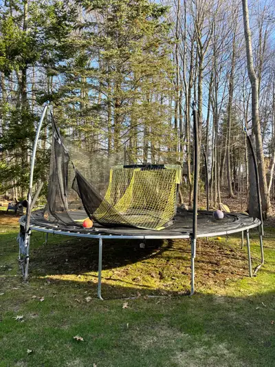free trampoline, View more