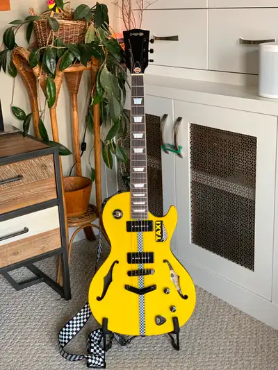 Semi -hollow Parlour sized Electric Guitar, View more