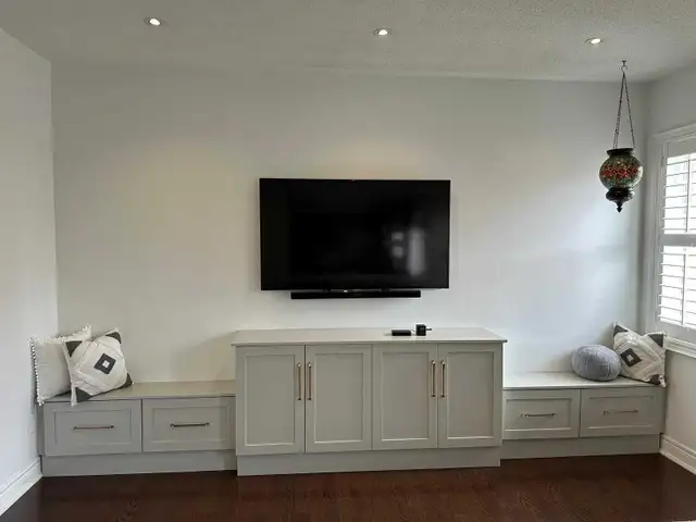 Tv wall mount installation. cctv camera Installation