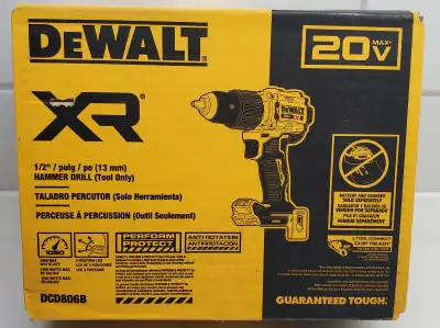 DEWALT 20V MAX XTREME Cordless Brushless Hammer Drill with E-Clu, View more