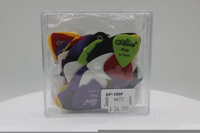 Guitar Picks Alice AP-100F Matte Nylon Guitar Picks (#4672) in Guitars in City of Halifax - Image 4