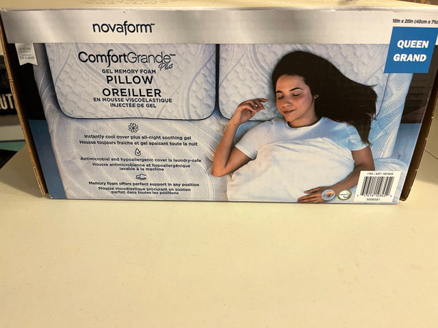 NovaForm Gel Pillow Queen Size in Beds & Mattresses in Mississauga / Peel Region