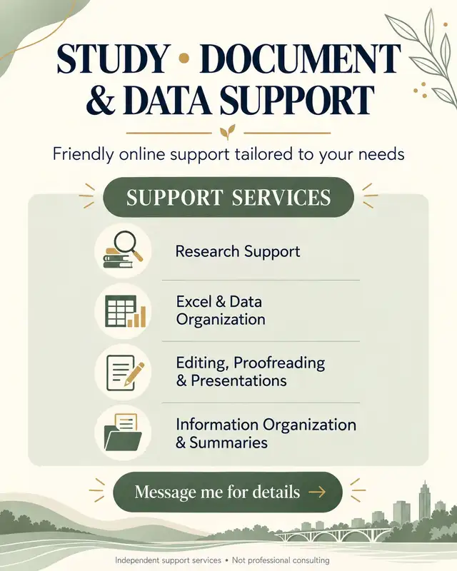 Language course and research services 