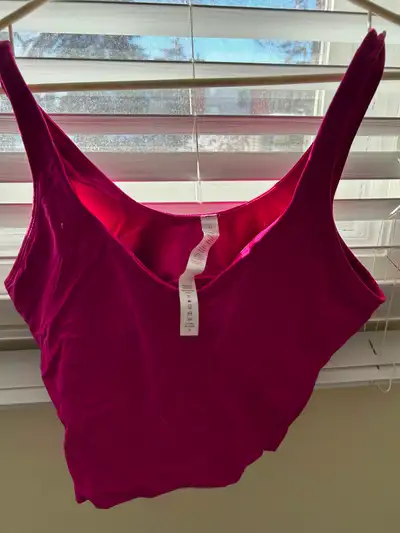 Lululemon pink sports bra, View more