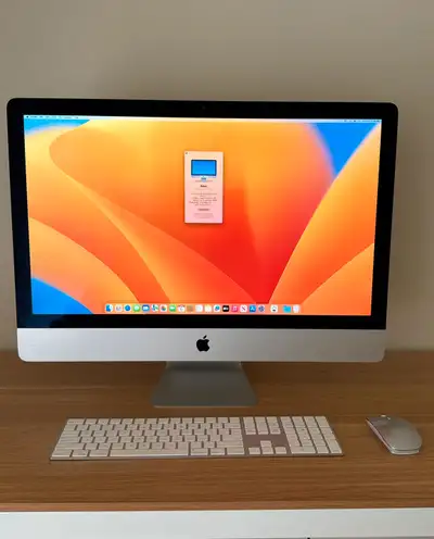 27-inch iMac 5K Retina Display Intel core i5/32GB RAM/512GB, View more